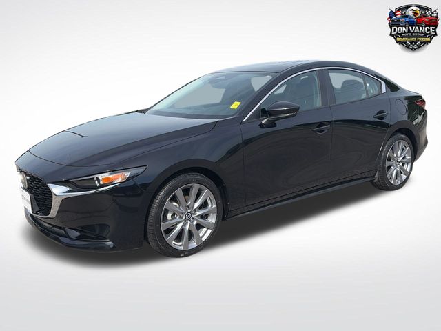 Jet Black Mica 2025 Mazda MAZDA3 Sedan Front-Wheel Drive 6-Speed Automatic