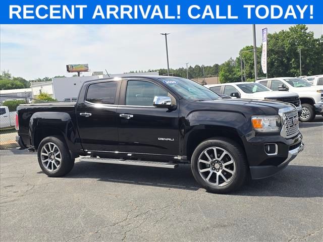 Onyx Black 2020 GMC Canyon Denali Crew Cab 4WD Pickup Truck Four-Wheel Drive 8-Speed Automatic