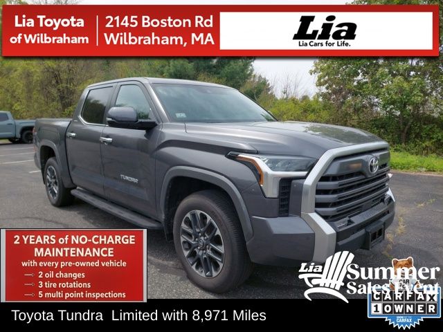 Magnetic Gray Metallic 2025 Toyota Tundra Pickup Truck Four-Wheel Drive Automatic