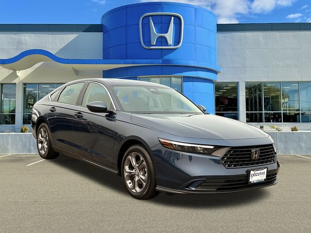Blue 2024 Honda Accord Sedan Front-Wheel Drive Continuously Variable Transmission