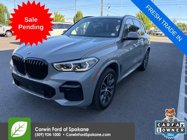 Green (Lime Rock Grey Metallic) 2022 BMW X5 SUV / Crossover All-Wheel Drive 8-Speed Automatic