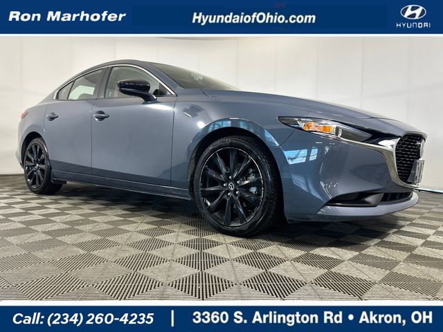 Polymetal Gray Metallic 2024 Mazda MAZDA3 Sedan All-Wheel Drive 6-Speed Automatic