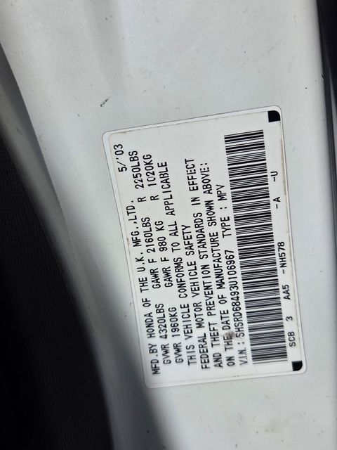 Used 2003 White Honda LX image 20