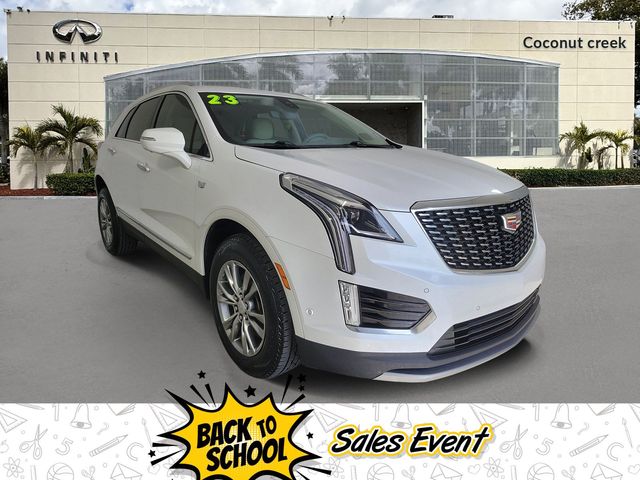 Crystal White 2023 Cadillac XT5 SUV / Crossover Front-Wheel Drive 9-Speed Automatic