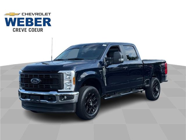 Blue Metallic 2024 Ford F-250 Super Duty Pickup Truck Four-Wheel Drive Automatic