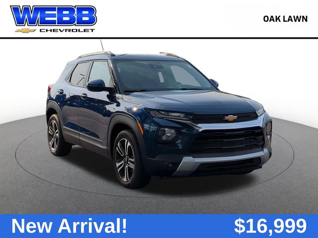 Pacific Blue Metallic 2021 Chevrolet Trailblazer SUV / Crossover Front-Wheel Drive Continuously Variable Transmission