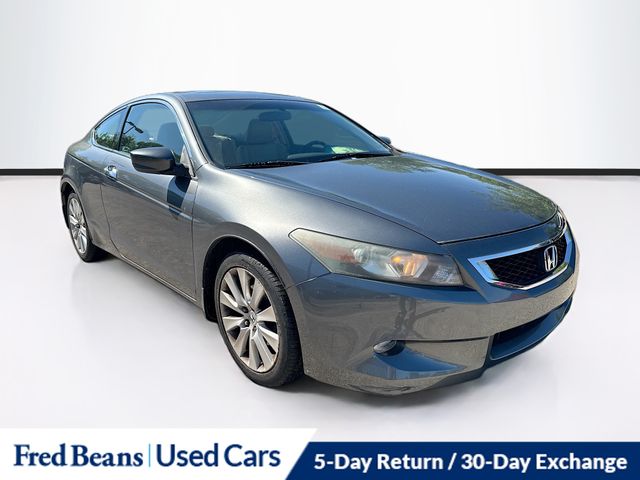 Gray 2009 Honda Accord Coupe EX-L V6 Coupe Front-Wheel Drive 5-Speed Automatic Overdrive