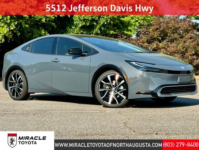 Gray 2026 Toyota Prius Plug-In Hybrid XSE FWD Hatchback Front-Wheel Drive Continuously Variable Transmission