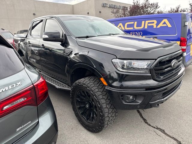 Shadow Black 2023 Ford Ranger Pickup Truck Four-Wheel Drive Automatic