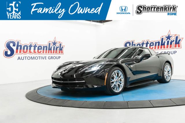 Black 2017 Chevrolet Corvette Stingray 1LT Coupe RWD Coupe Rear-Wheel Drive 8-Speed Automatic