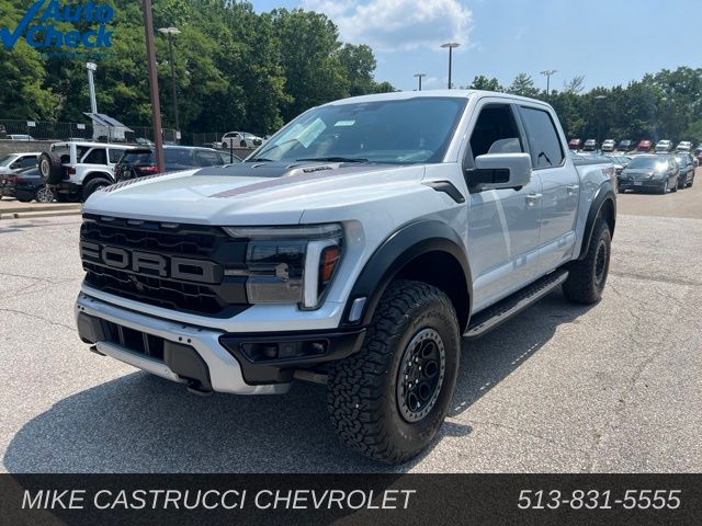 White Metallic 2025 Ford F-150 Pickup Truck Four-Wheel Drive Automatic