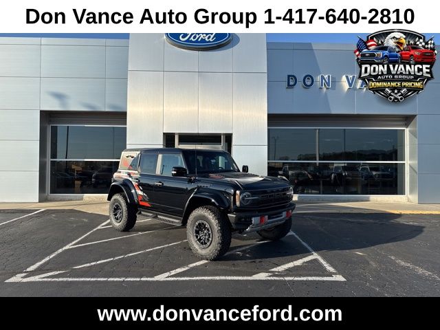 Shadow Black 2025 Ford Bronco Raptor 4WD SUV / Crossover Four-Wheel Drive Automatic