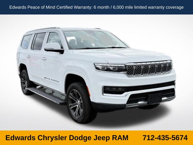 Bright White Clearcoat 2022 Jeep Grand Wagoneer SUV / Crossover Four-Wheel Drive 8-Speed Automatic