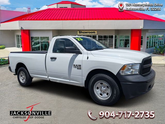 Bright White Clearcoat 2023 RAM 1500 Pickup Truck 4X2 8-Speed Automatic