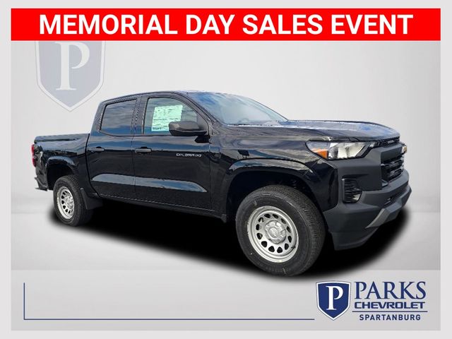 Black 2026 Chevrolet Colorado Work Truck Crew Cab RWD Pickup Truck 4X2 8-Speed Automatic