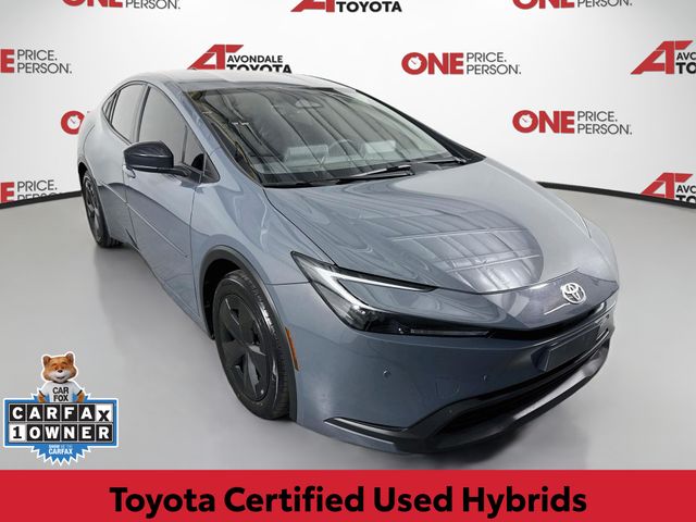 Guardian Gray 2024 Toyota Prius Hatchback Front-Wheel Drive Continuously Variable Transmission