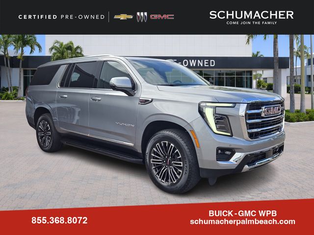 Sterling Metallic 2025 GMC Yukon XL Elevation 4WD SUV / Crossover Four-Wheel Drive
