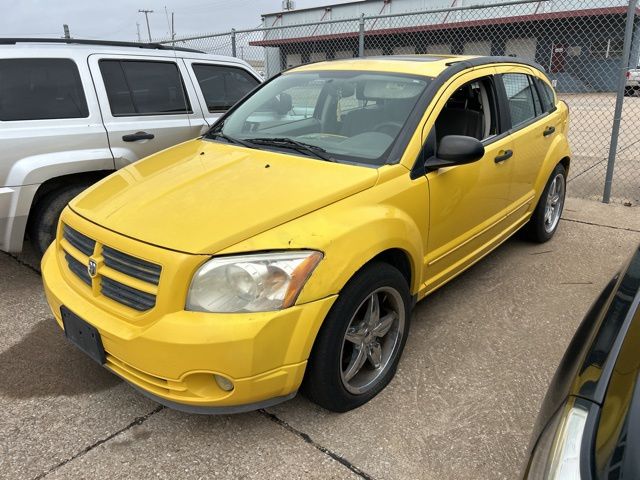 Solar Yellow Clearcoat 2007 Dodge Caliber SXT FWD Hatchback Front-Wheel Drive Continuously Variable Transmission