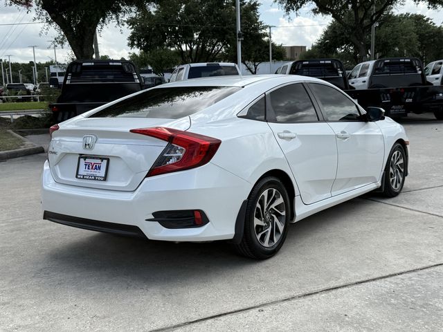 2016 Honda Civic EX White at Autostrade