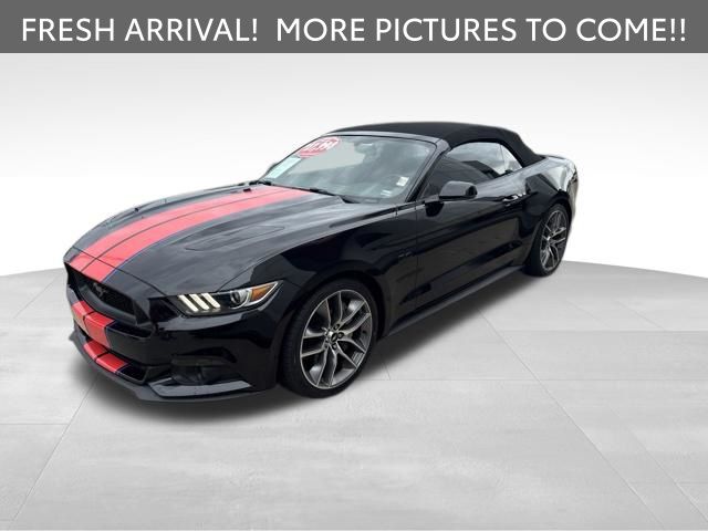 Shadow Black 2017 Ford Mustang Convertible Rear-Wheel Drive Automatic