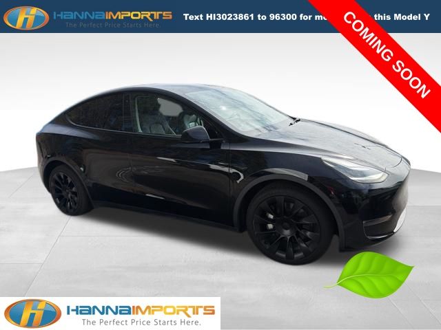 Solid Black 2021 Tesla Model Y Standard Range RWD SUV / Crossover Rear-Wheel Drive 1-Speed Automatic