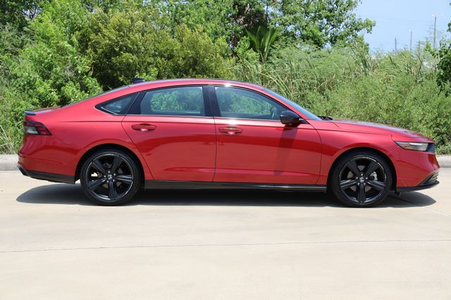 2023 Honda Accord Hybrid Sport-L Red at DeMontrond Automotive Group