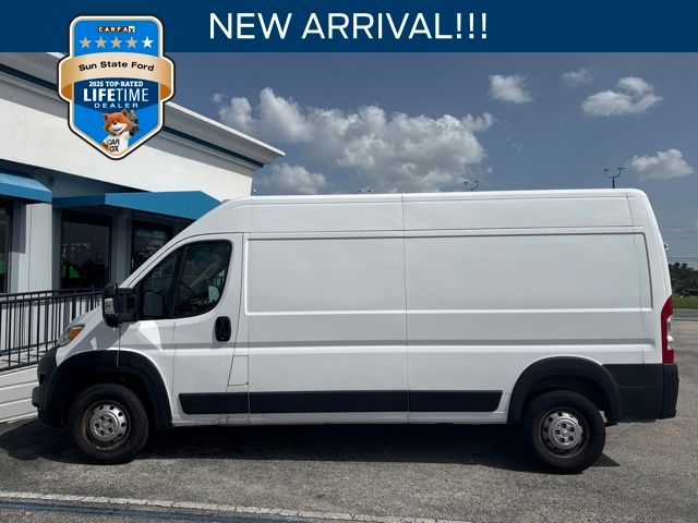Bright White Clearcoat 2023 RAM ProMaster Van Front-Wheel Drive 9-Speed Automatic