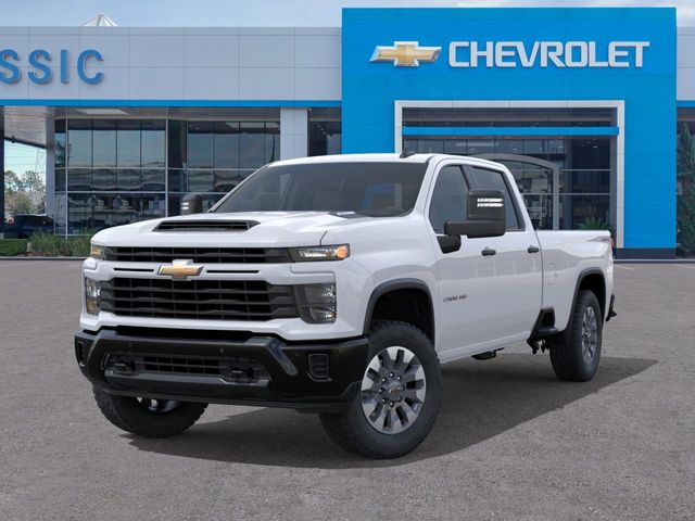 2026 Chevrolet Silverado 2500HD Custom White at Traditions Chevrolet