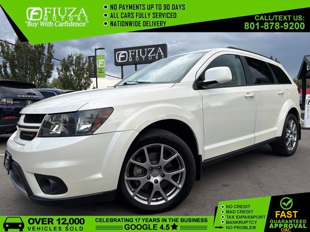 Pearl White Tri-Coat 2016 Dodge Journey SUV / Crossover All-Wheel Drive 6-Speed Automatic