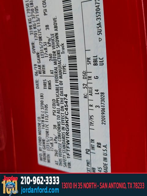 Used Car 2019 Ford F-150  Raptor For Sale Under $50,000 In San Antonio, Texas