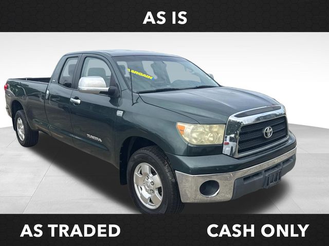 Green 2007 Toyota Tundra SR5 4.7L Double Cab LB RWD Pickup Truck Rear-Wheel Drive 5-Speed Automatic Overdrive