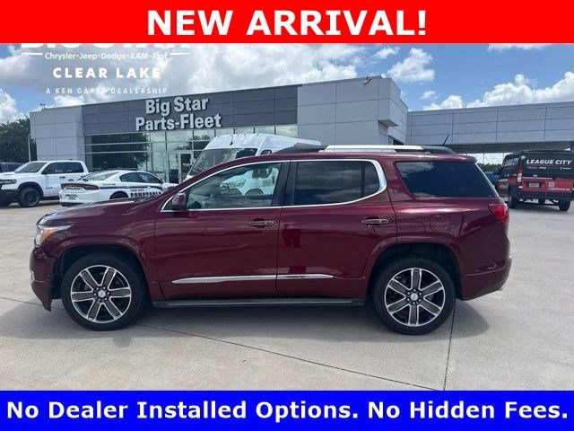 2018 GMC Acadia Denali Red at Emmons Autoplex