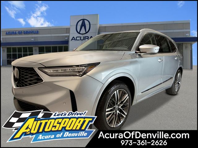 2026 Acura MDX Advance Package - Solar Silver Metallic exterior view 1