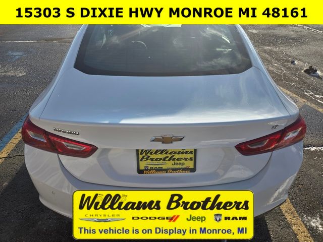 2024 Chevrolet Malibu LT - Summit White exterior view 4