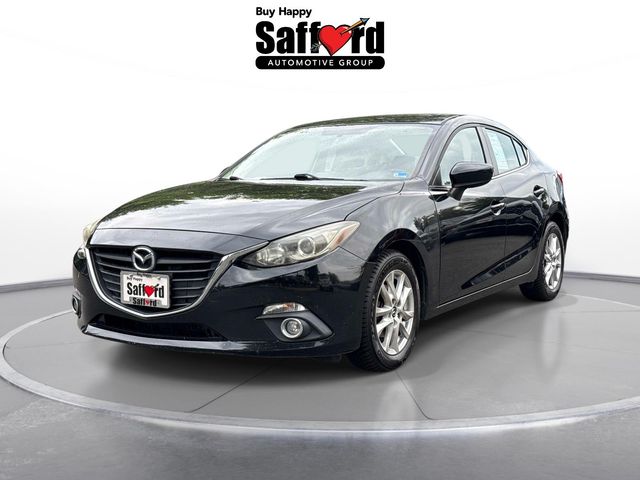 Jet Black 2014 Mazda MAZDA3 Sedan Front-Wheel Drive 6-Speed Automatic