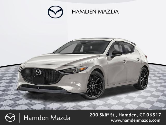 Gray (Platinum Quartz Metallic) 2026 Mazda MAZDA3 Hatchback All-Wheel Drive 6-Speed Automatic