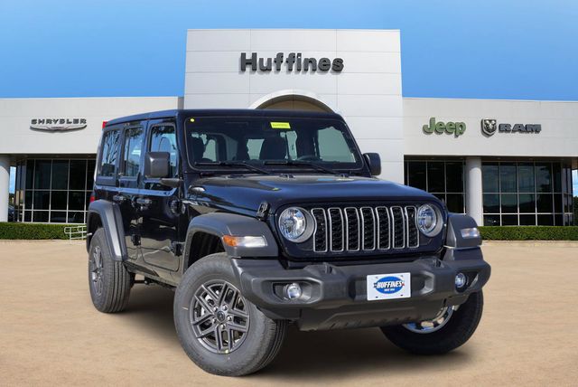 Black Clearcoat 2026 Jeep Wrangler SUV / Crossover Four-Wheel Drive 8-Speed Automatic