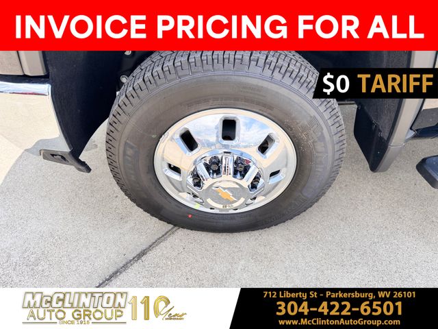 2025 Black Chevrolet Silverado 3500HD LT 4X4 Truck