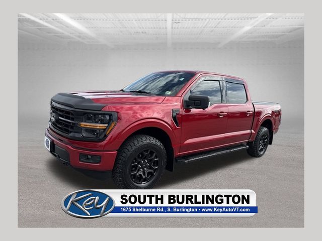 Red Metallic 2024 Ford F-150 Pickup Truck Four-Wheel Drive Automatic