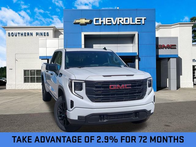 Summit White 2026 GMC Sierra 1500 Pro Crew Cab 4WD Pickup Truck Four-Wheel Drive 8-Speed Automatic