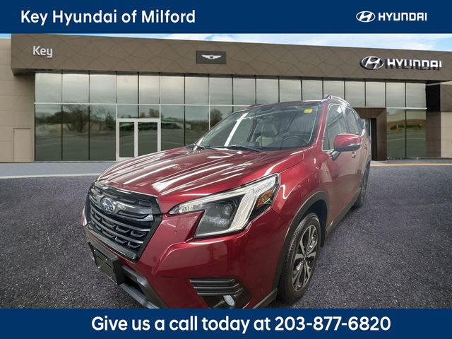Crimson Red Pearl 2023 Subaru Forester SUV / Crossover All-Wheel Drive Continuously Variable Transmission