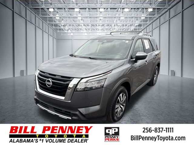Gray (Gun Metallic) 2024 Nissan Pathfinder SUV / Crossover All-Wheel Drive 9-Speed Automatic