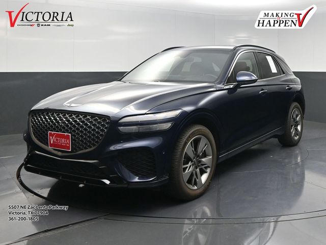 Adriatic Blue 2022 Genesis GV70 3.5T Sport AWD SUV / Crossover All-Wheel Drive 8-Speed Automatic