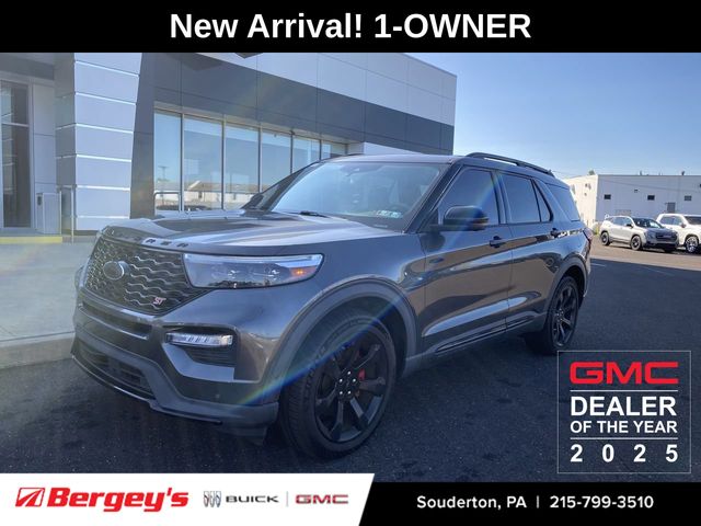 Gray (Magnetic) 2020 Ford Explorer SUV / Crossover All-Wheel Drive Automatic