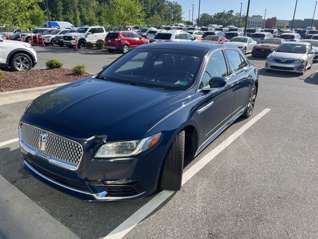 Rhapsody Blue 2018 Lincoln Continental Reserve FWD Sedan Front-Wheel Drive 6-Speed Automatic