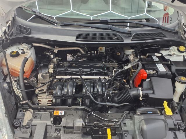 2019 Ford Fiesta S White at DeMontrond Ford