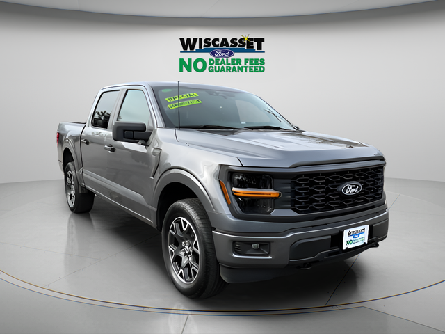 Gray Metallic 2025 Ford F-150 Pickup Truck Four-Wheel Drive Automatic