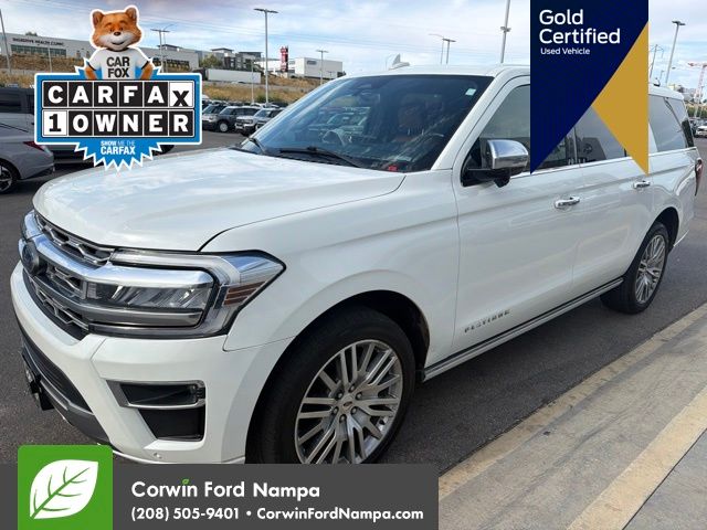 White Metallic 2023 Ford Expedition SUV / Crossover Four-Wheel Drive Automatic