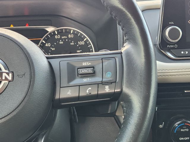 2022 Nissan Rogue SV White at DeMontrond Gulf Freeway
