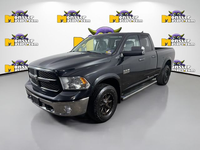 Brilliant Black Crystal Pearlcoat 2018 RAM 1500 Pickup Truck Four-Wheel Drive 8-Speed Automatic